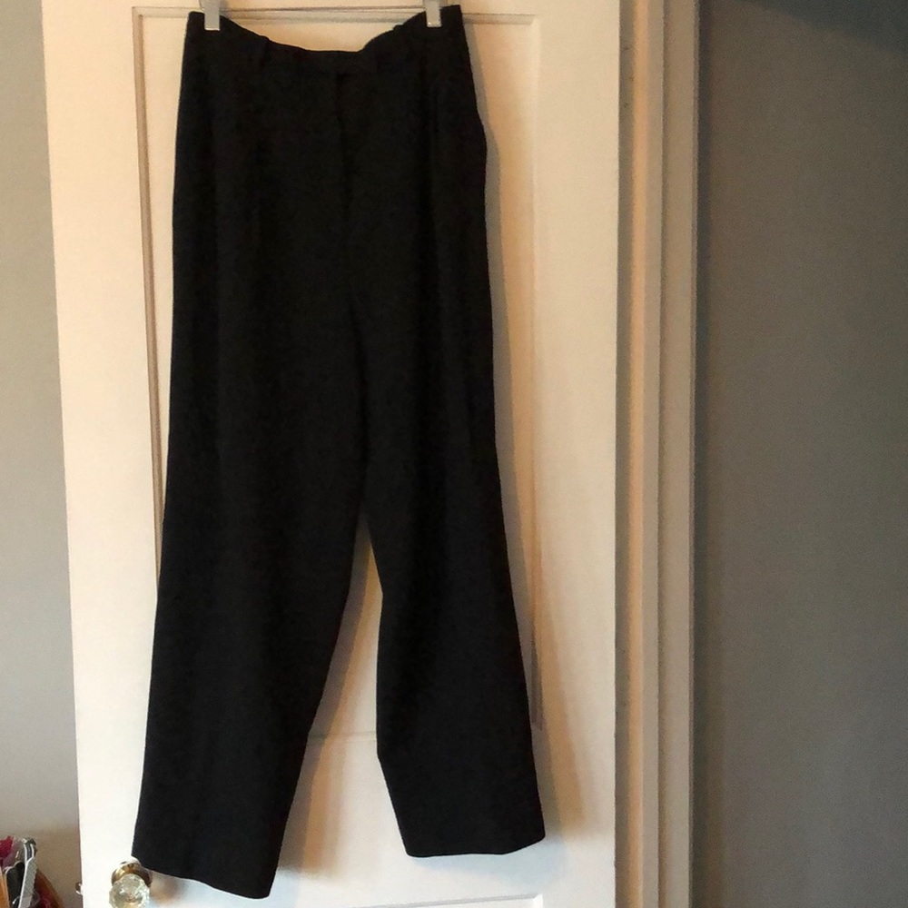 Valerie Stevens Petites Collection Black 💯 pure new wool. Size 12 P. Lined.NWOT